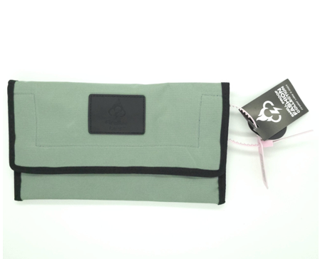 Safely Smell Proof Travel Wallet with Hidden Anti-Theft Lock Powered by FireBar Labs