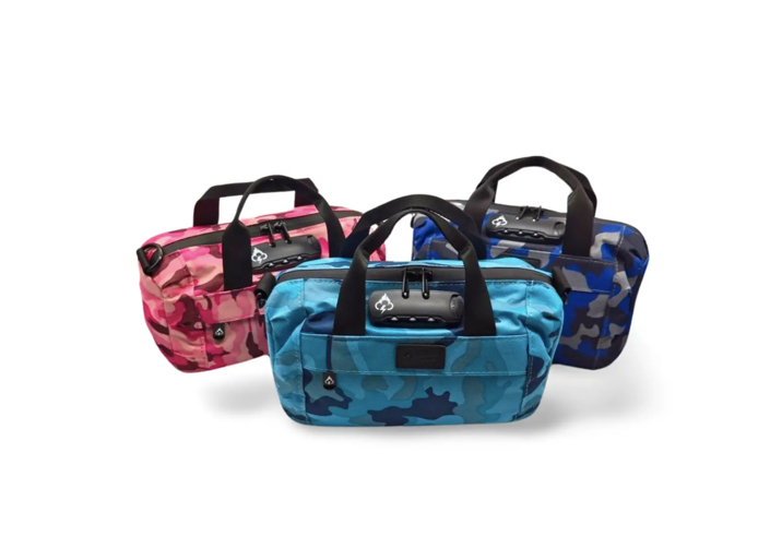 Safely Smell Proof Mini Duffle Bag with Anti-Theft Lock Powered by Safely Smell Proof Mini Duffle Bag with Anti-Theft Lock Powered by