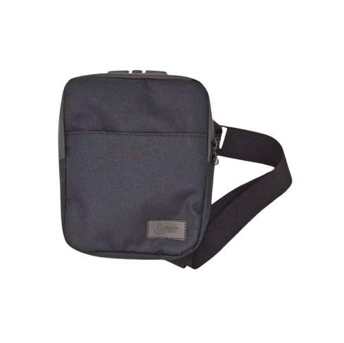 Safely Smell Proof Messenger Bag with Anti-Theft Lock Powered by FireBar Labs